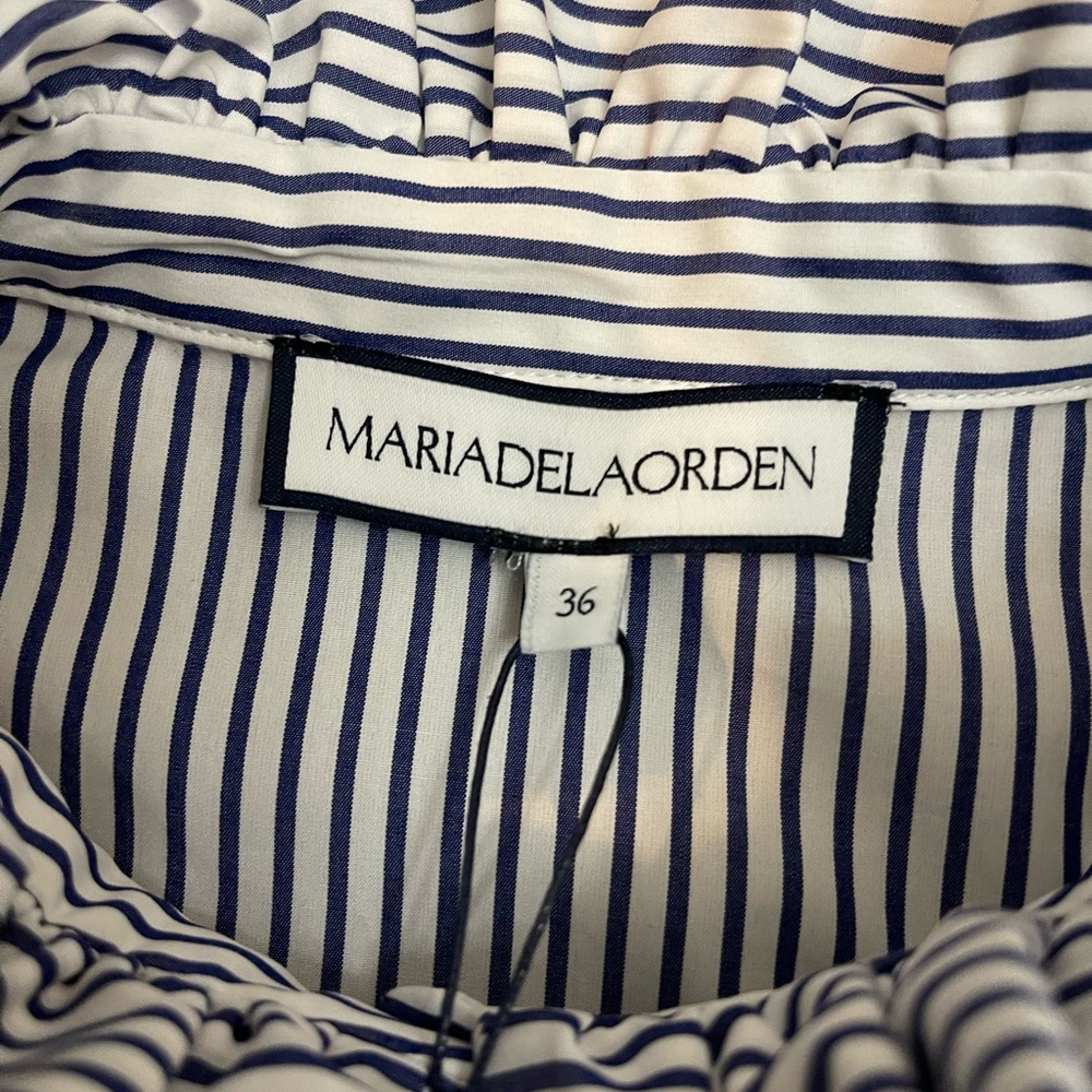 Mizou Shirt - Navy Stripes - Picture 9 of 15
